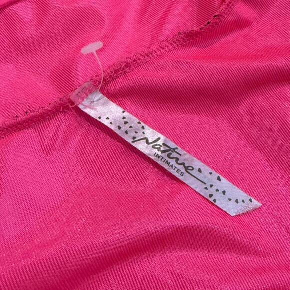 Wet Seal Native Intimates Hot Pink & Black Lace Strapless Bustier Top 36B - Picture 7 of 8